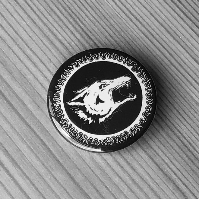 Watain - Black Metal Militia (Wolf) (Badge)