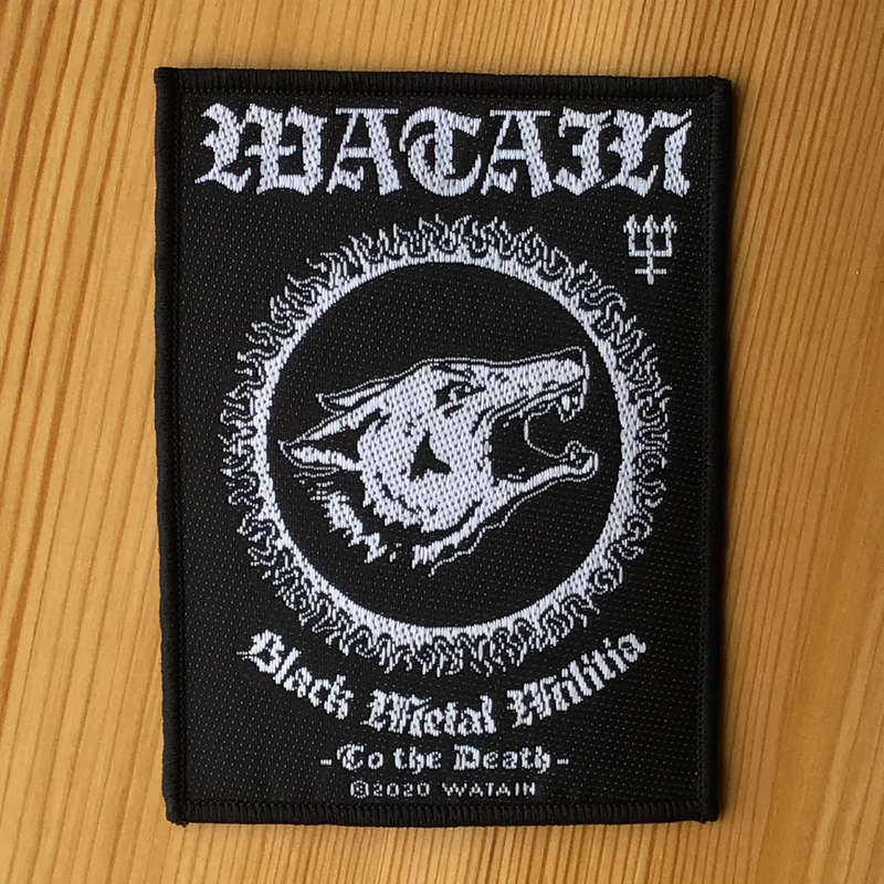 Watain - Black Metal Militia (Woven Patch)