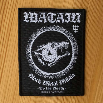 Watain - Black Metal Militia (Woven Patch)