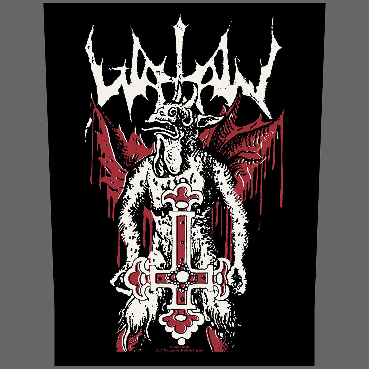 Watain - Inverted Cross (Backpatch)