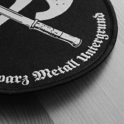 Wehrhammer - Deutscher Schwarz Metall Untergrund (Woven Patch)