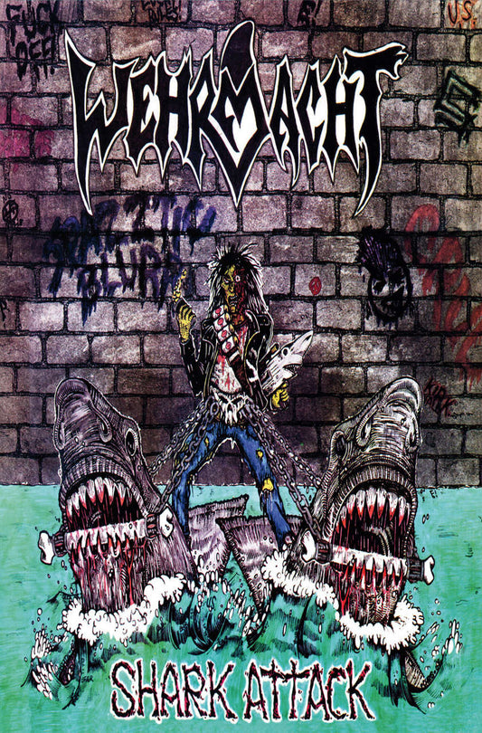 Wehrmacht - Shark Attack (2021 Reissue) (Cassette)
