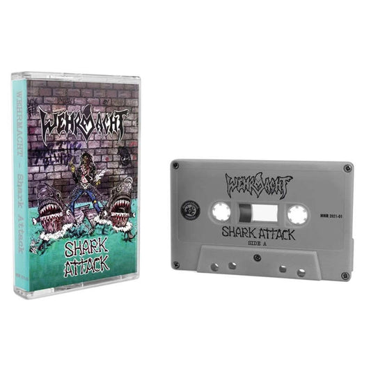 Wehrmacht - Shark Attack (2021 Reissue) (Cassette)