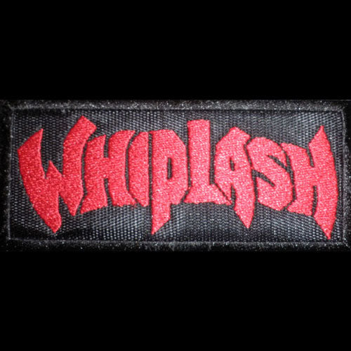 Whiplash - Red Logo (Embroidered Patch)