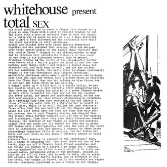 Whitehouse - Total Sex (2019 Reissue) (CD)