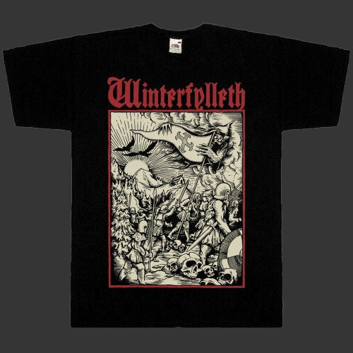 Winterfylleth - Warrior Herd (Red Logo) (T-Shirt)