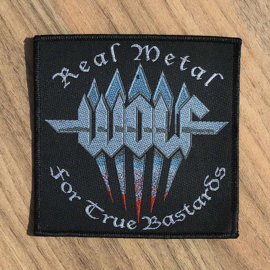 Wolf - Real Metal (Woven Patch)