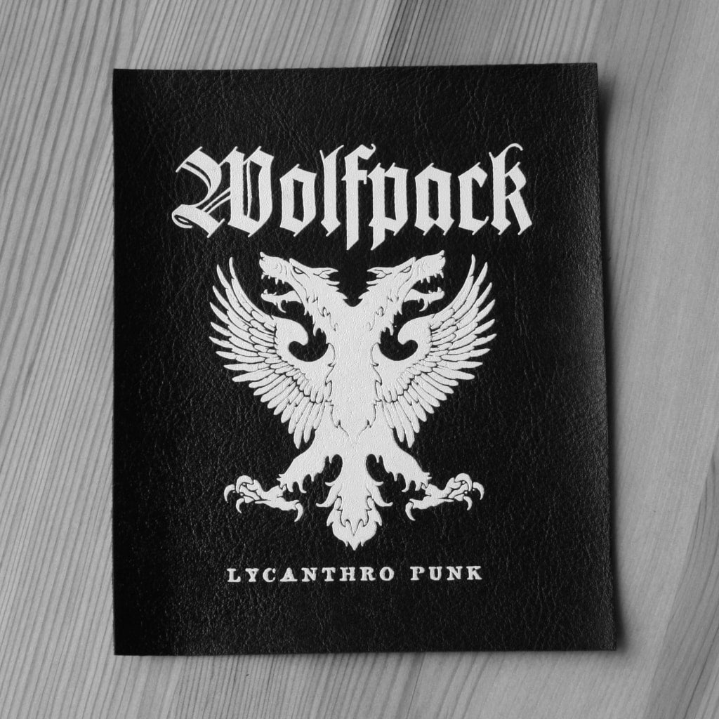 Wolfpack - Lycanthro Punk (Leather) (Printed Patch)