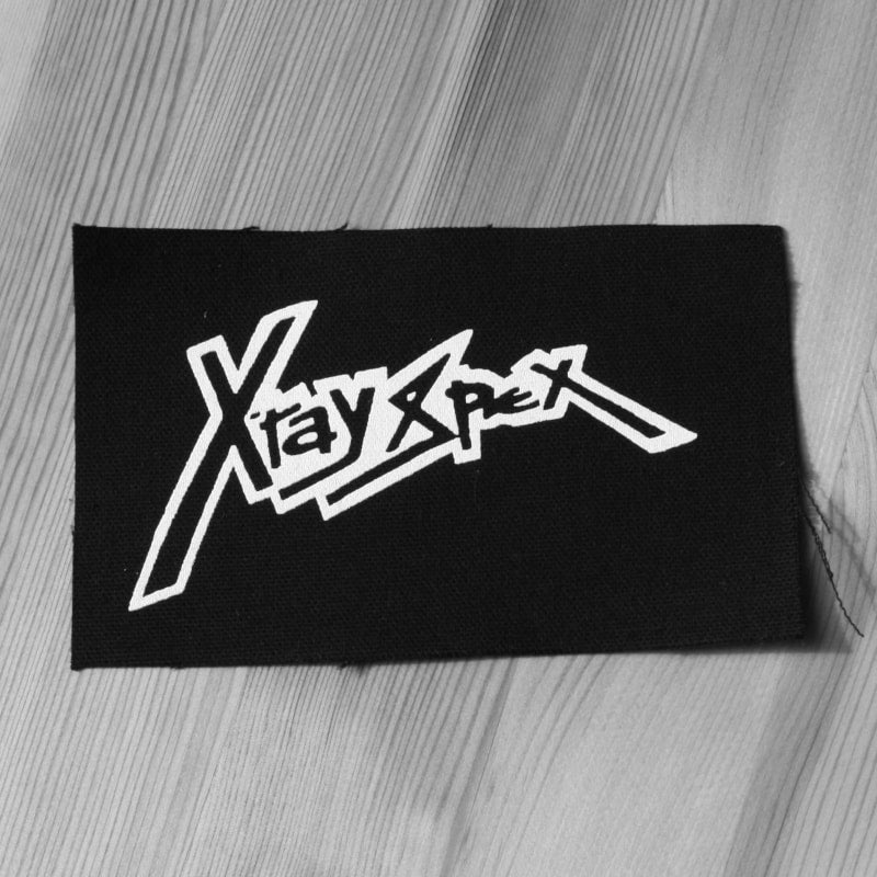X-Ray Spex - White Logo (Printed Patch)