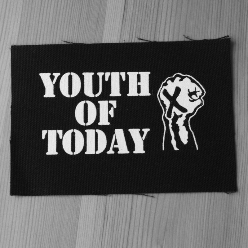 Youth of Today - White Logo (Printed Patch)